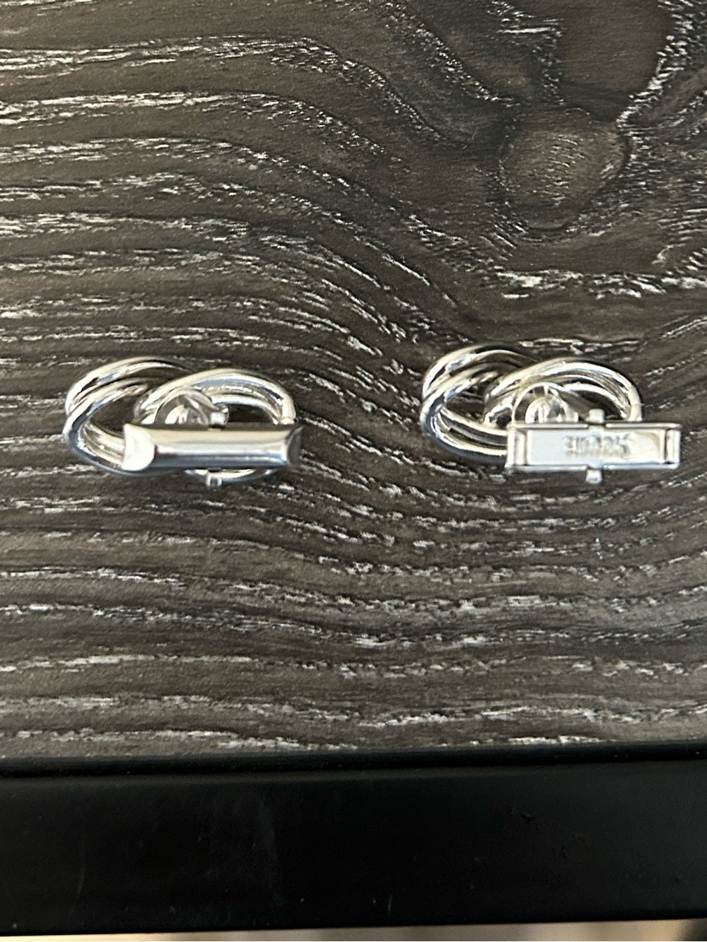 SWANK infinity knot cufflinks - Picture 6 of 6